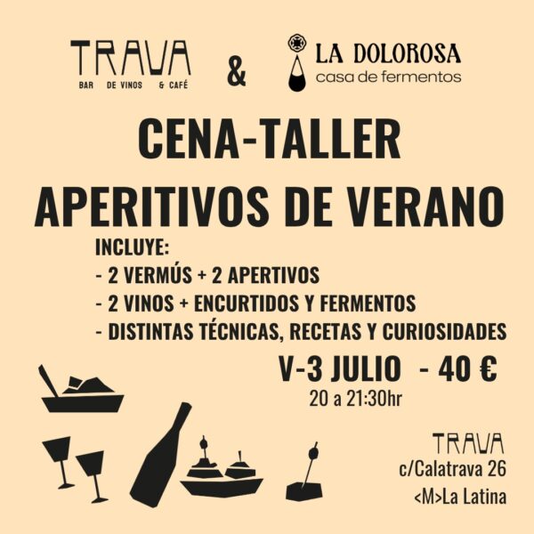 Cena-Taller Aperitivos de verano